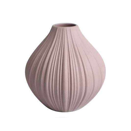 Modern Mini Ceramic Vase for Dining Table & Minimalist Home Decor