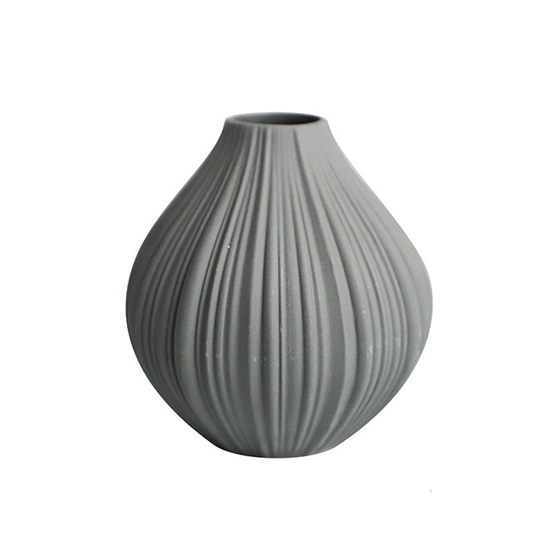 Modern Mini Ceramic Vase for Dining Table & Minimalist Home Decor