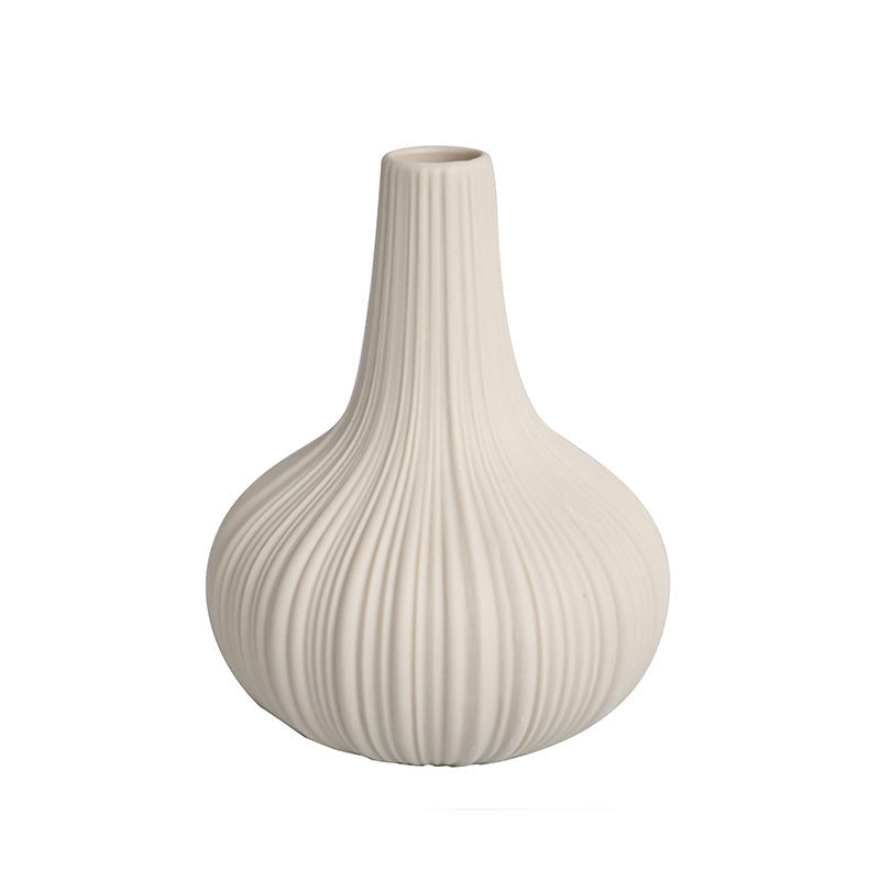 Modern Mini Ceramic Vase for Dining Table & Minimalist Home Decor