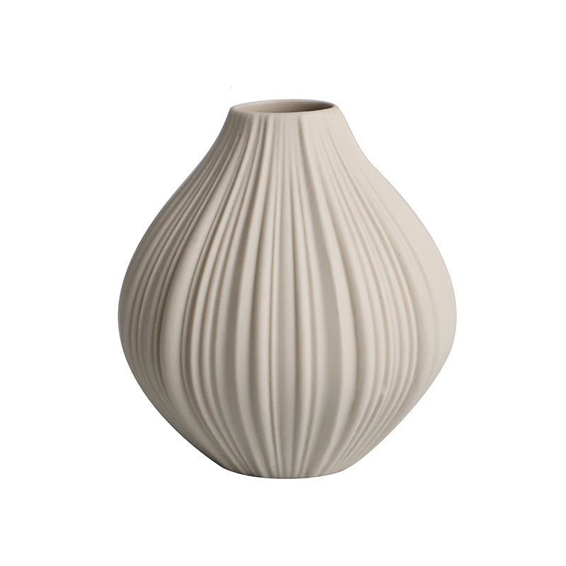 Modern Mini Ceramic Vase for Dining Table & Minimalist Home Decor