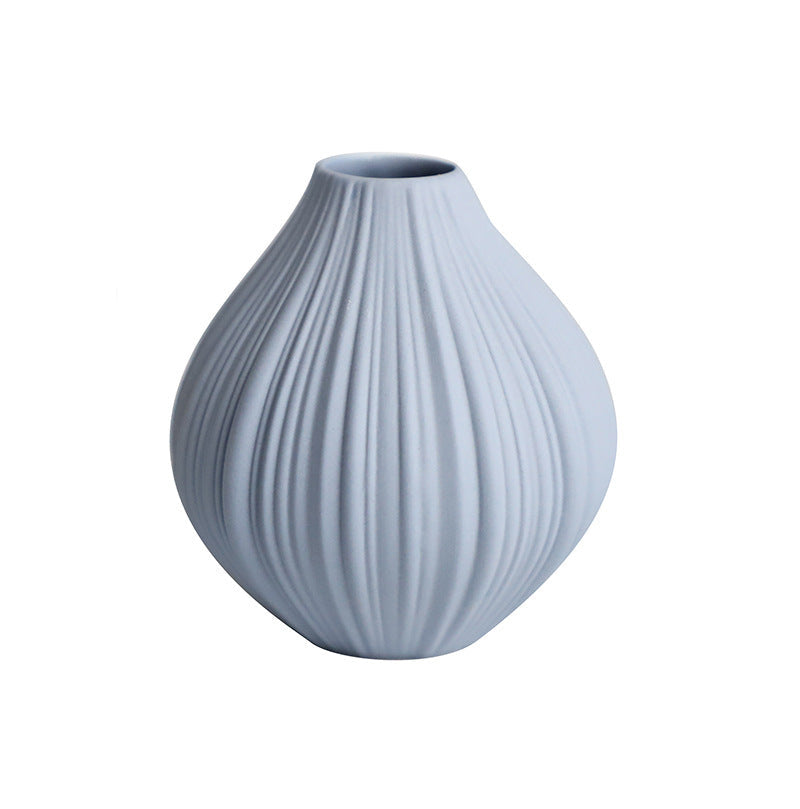 Modern Mini Ceramic Vase for Dining Table & Minimalist Home Decor