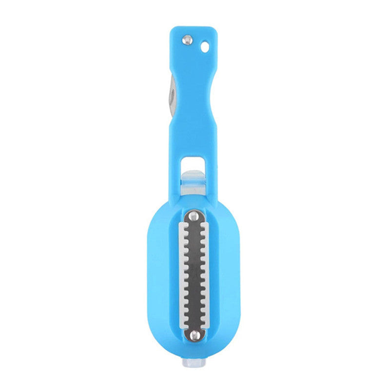 Fish Scale Remover Tool with Cover – Easy Clean Fish Scraper