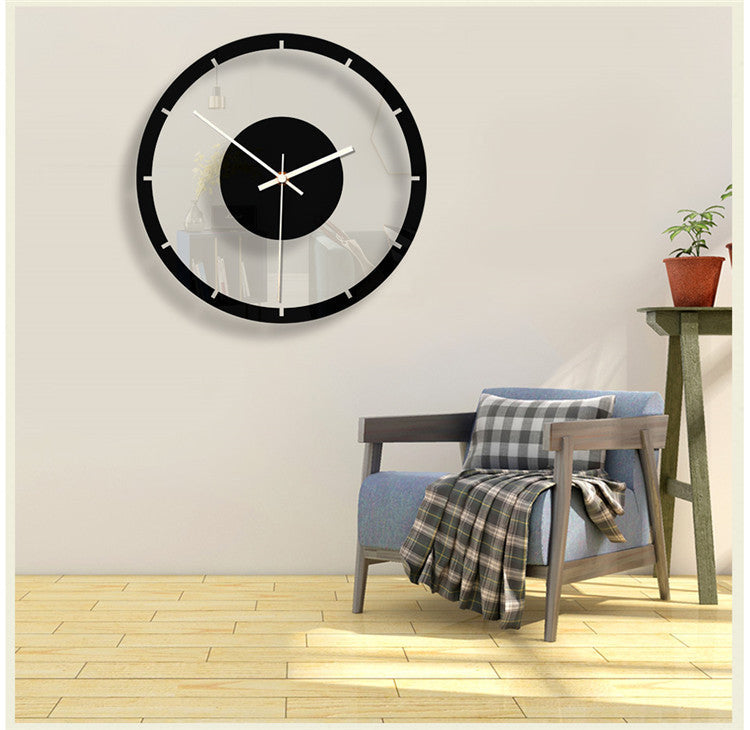 Modern Nordic Minimalist Wall Clock for Living Room Decor